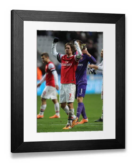 Framed Print : Tomas Rosicky's Triumphant Goal: Arsenal's Victory Over Newcastle United (2013-14) Framed Print : Tomas Rosicky's Triumphant Goal: Arsenal's Victory Over Newcastle United (2013-14)
