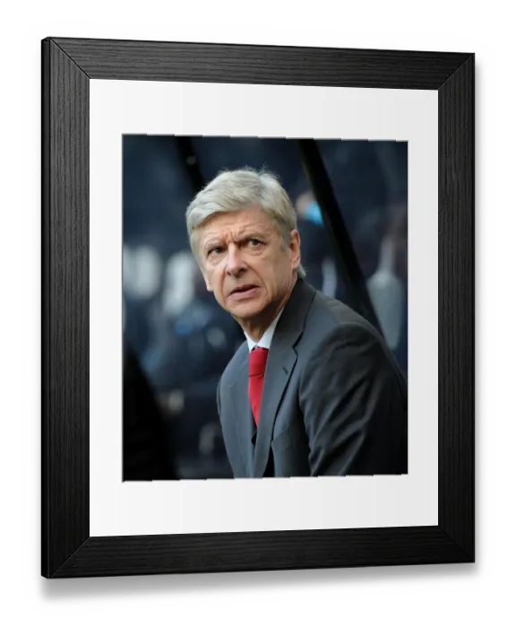 Framed Print : Arsene Wenger before Newcastle United vs Arsenal, Premier League 2013-14 Framed Print : Arsene Wenger before Newcastle United vs Arsenal, Premier League 2013-14