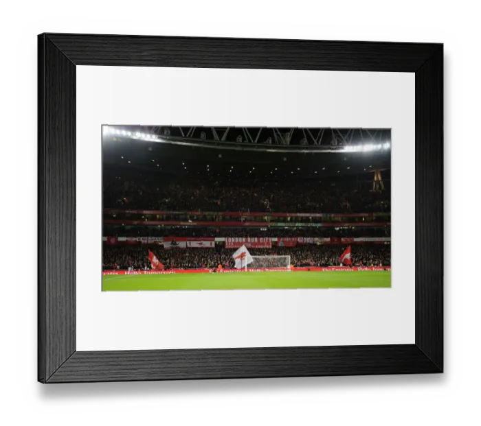 Framed Print : Arsenal vs. Tottenham: The Big London Derby at Emiras Stadium Framed Print : Arsenal vs. Tottenham: The Big London Derby at Emiras Stadium