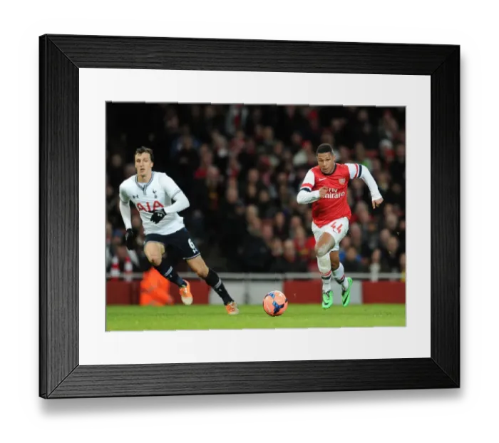 Framed Print : Serge Gnabry Outmaneuvers Vlad Chiriches in Intense Arsenal vs. Tottenham FA Cup Clash Framed Print : Serge Gnabry Outmaneuvers Vlad Chiriches in Intense Arsenal vs. Tottenham FA Cup Clash