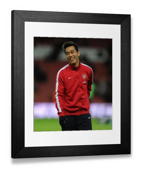 Framed Print : Arsenal's Ju Young Park in Pre-Match Warm-Up: Arsenal vs. Tottenham Hotspur, FA Cup Third Round Framed Print : Arsenal's Ju Young Park in Pre-Match Warm-Up: Arsenal vs. Tottenham Hotspur, FA Cup Third Round