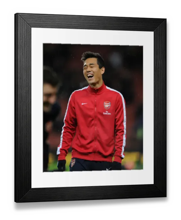 Framed Print : Arsenal's Ju Young Park in Pre-Match Warm-Up: Arsenal vs. Tottenham Hotspur, FA Cup Third Round Framed Print : Arsenal's Ju Young Park in Pre-Match Warm-Up: Arsenal vs. Tottenham Hotspur, FA Cup Third Round