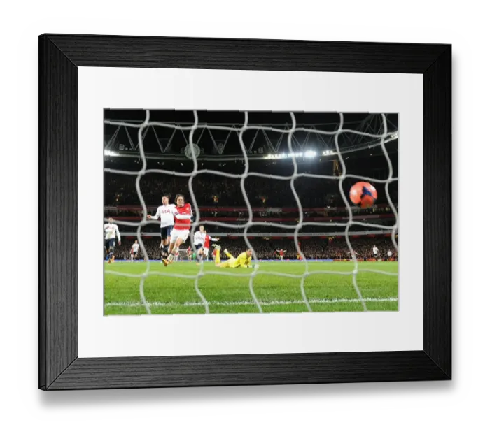Framed Print : Arsenal's Rosicky Scores Stunner Against Tottenham in FA Cup Third Round