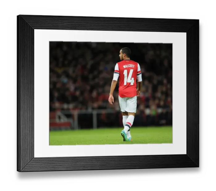Framed Print : Theo Walcott in Action: Arsenal vs. Tottenham FA Cup Clash, 2014 Framed Print : Theo Walcott in Action: Arsenal vs. Tottenham FA Cup Clash, 2014