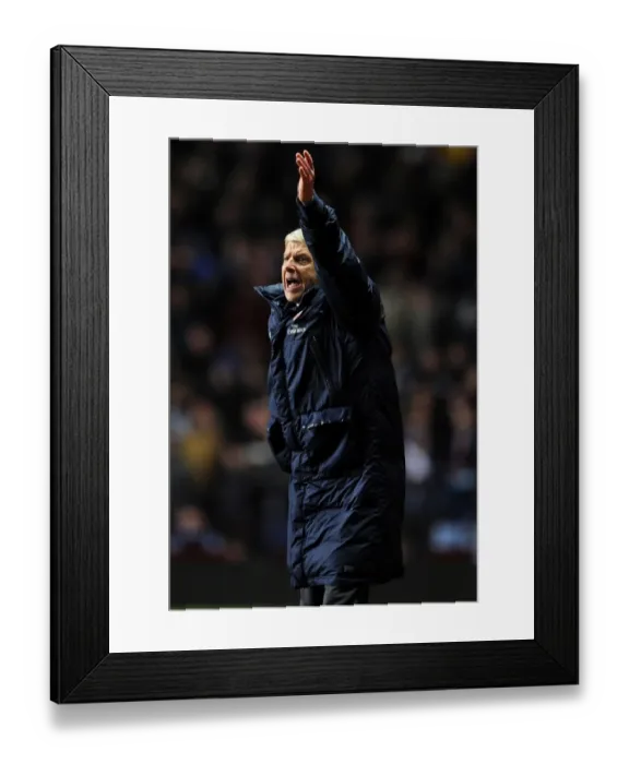 Framed Print : Arsene Wenger and Arsenal Face Aston Villa in Premier League Clash (2013-14) Framed Print : Arsene Wenger and Arsenal Face Aston Villa in Premier League Clash (2013-14)