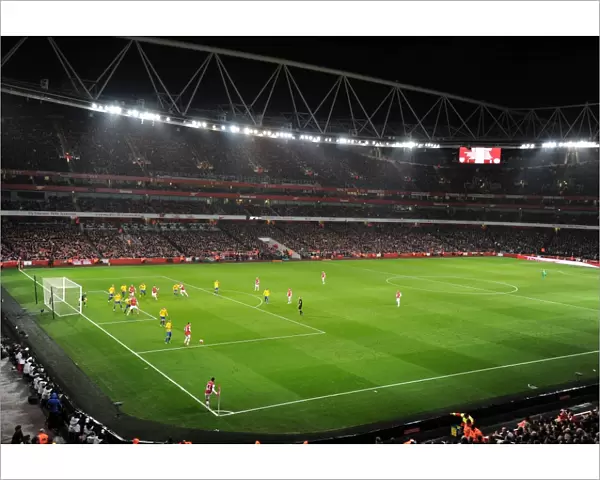 Emirates Stadium. Arsenal 4: 0 Coventry City. FA Cup 4th Round. Emirates Stadium, 24  /  1  /  14