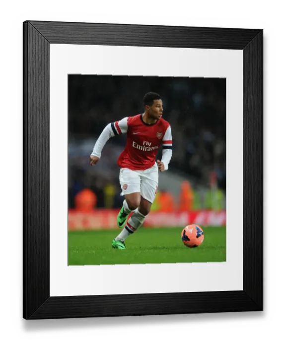 Framed Print : Serge Gnabry in Action: Arsenal vs Coventry City - FA Cup Fourth Round Framed Print : Serge Gnabry in Action: Arsenal vs Coventry City - FA Cup Fourth Round