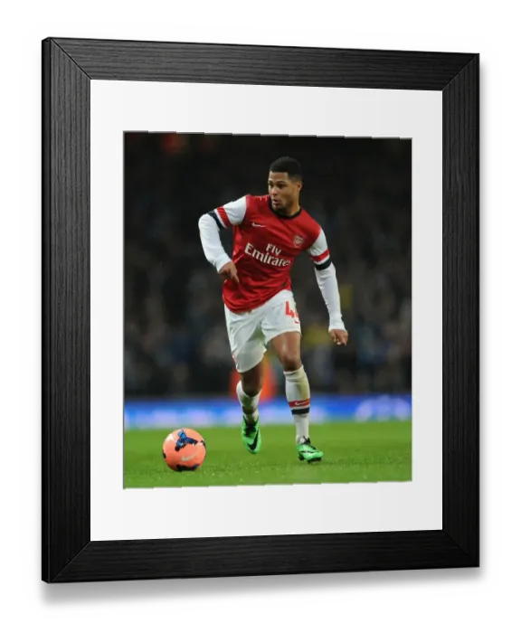 Framed Print : Serge Gnabry in Action: Arsenal vs Coventry City - FA Cup Fourth Round