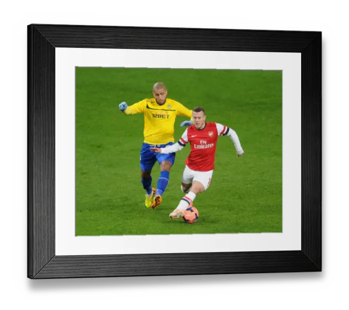 Framed Print : Jack Wilshere Outruns Leon Clarke: Arsenal vs Coventry City, FA Cup Fourth Round Framed Print : Jack Wilshere Outruns Leon Clarke: Arsenal vs Coventry City, FA Cup Fourth Round