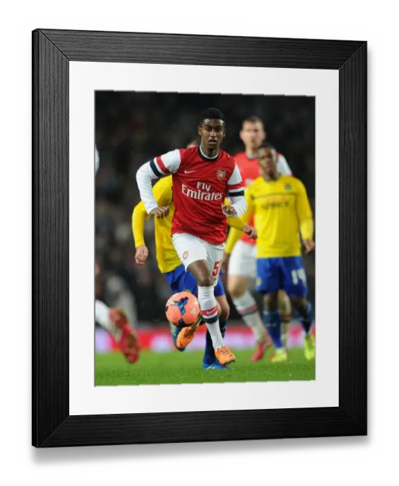 Framed Print : Gedion Zelalem in Action: Arsenal vs Coventry City, FA Cup Fourth Round
