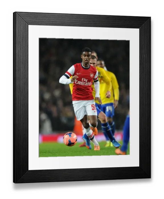 Framed Print : Gedion Zelalem in Action: Arsenal vs Coventry City, FA Cup Fourth Round