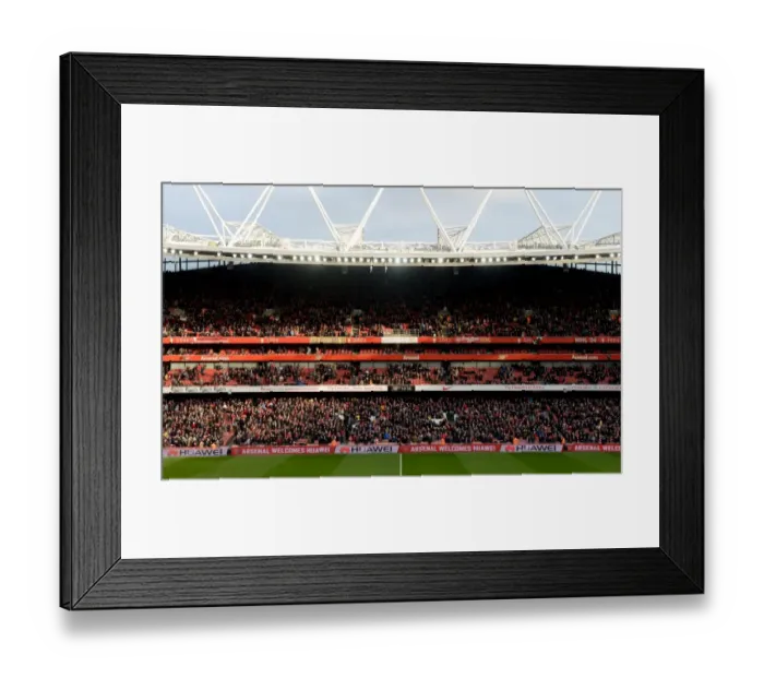 Framed Print : Arsenal 2:0 Fulham: Huawei-Branded Match, Premier League Victory at Emirates Stadium Framed Print : Arsenal 2:0 Fulham: Huawei-Branded Match, Premier League Victory at Emirates Stadium