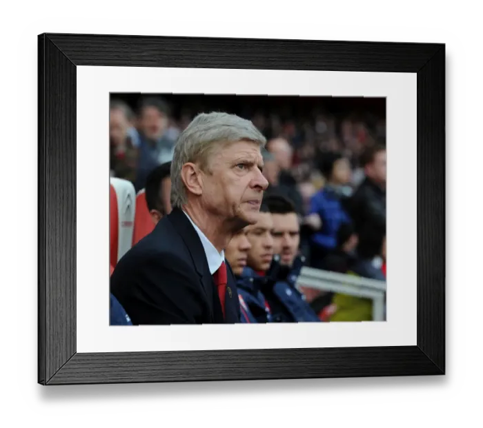 Framed Print : Arsene Wenger: Arsenal Manager Before Arsenal vs Fulham, Premier League 2013-14 Framed Print : Arsene Wenger: Arsenal Manager Before Arsenal vs Fulham, Premier League 2013-14