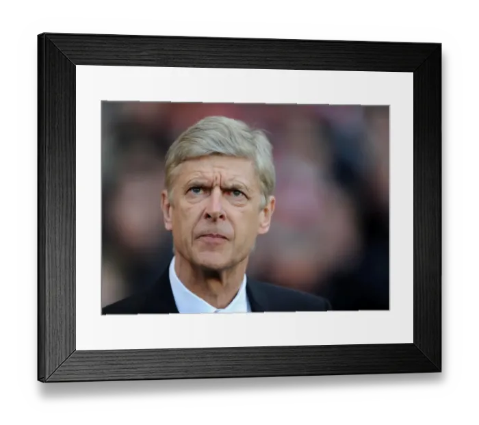 Framed Print : Arsene Wenger: Arsenal Manager Before Arsenal vs Crystal Palace, 2013-14 Framed Print : Arsene Wenger: Arsenal Manager Before Arsenal vs Crystal Palace, 2013-14