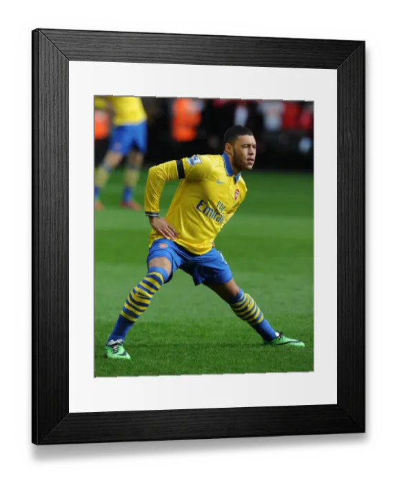 Framed Print : Alex Oxlade-Chamberlain: Prepared for the Liverpool vs Arsenal Clash (2013-14) Framed Print : Alex Oxlade-Chamberlain: Prepared for the Liverpool vs Arsenal Clash (2013-14)