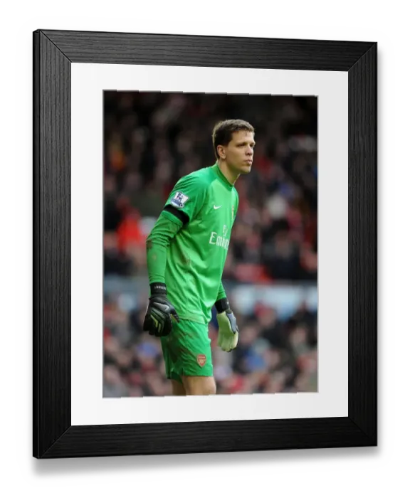 Framed Print : Wojciech Szczesny: Arsenal's Fortitude Against Liverpool (2013-14)