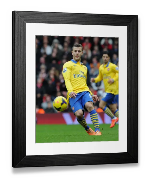 Framed Print : Jack Wilshere in Action: Liverpool vs Arsenal, Premier League 2013-14 Framed Print : Jack Wilshere in Action: Liverpool vs Arsenal, Premier League 2013-14