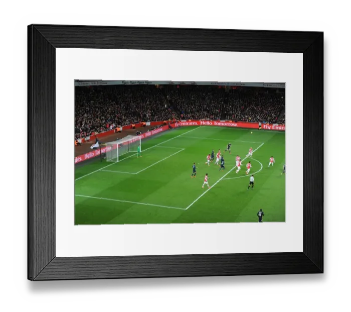 Framed Print : Arsenal vs Manchester United: Premier League Clash at Emirates Stadium Framed Print : Arsenal vs Manchester United: Premier League Clash at Emirates Stadium