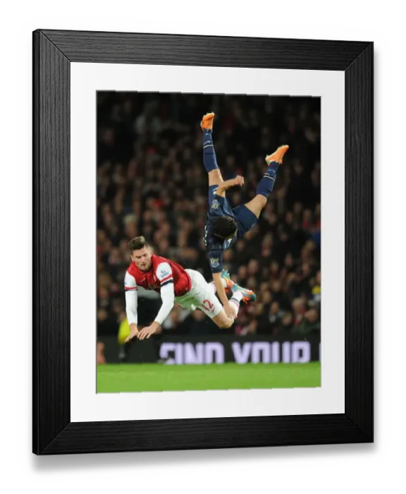 Framed Print : Giroud vs. Rafael: A Clash at the Emirates - Arsenal vs. Manchester United, Premier League 2013-14 Framed Print : Giroud vs. Rafael: A Clash at the Emirates - Arsenal vs. Manchester United, Premier League 2013-14
