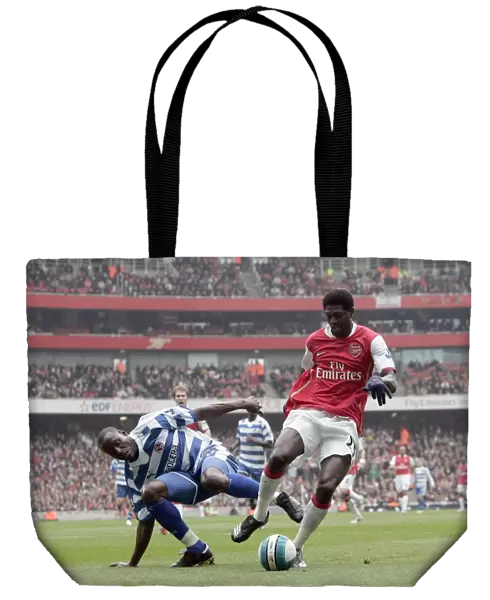 Emmanuel Adebayor (Arsenal) Ibrahima Sonko (Reading)