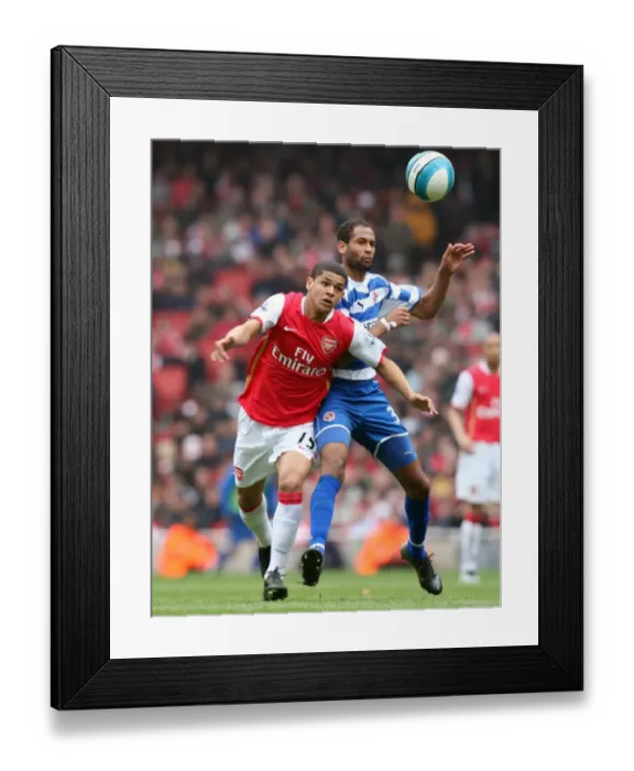 Framed Print : Denilson (Arsenal) Jimmy Kebe (Reading) Framed Print : Denilson (Arsenal) Jimmy Kebe (Reading)