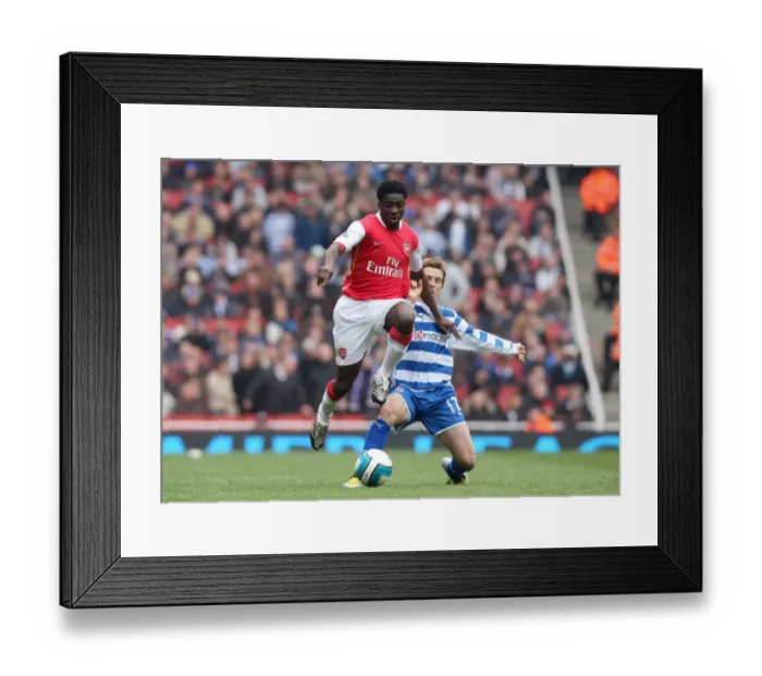 Framed Print : Arsenal's Kolo Toure Scores Twice as Gunners Defeat Reading 2-0 in Barclays Premier League Framed Print : Arsenal's Kolo Toure Scores Twice as Gunners Defeat Reading 2-0 in Barclays Premier League