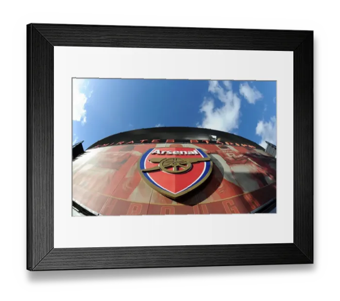 Framed Print : Emirates Stadium. Arsenal 2: 1 Liverpool. FA Cup 5th Round. Emirates Stadium, 16  /  2  /  14