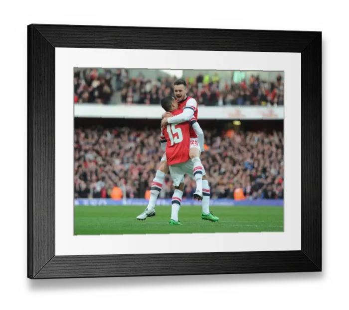 Framed Print : Arsenal's Oxlade-Chamberlain Scores Dramatic FA Cup Winner Against Liverpool Framed Print : Arsenal's Oxlade-Chamberlain Scores Dramatic FA Cup Winner Against Liverpool