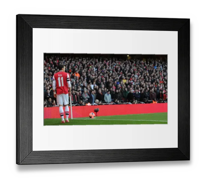 Framed Print : Mesut Ozil in Action: Arsenal vs. Liverpool - FA Cup 2013-14 Framed Print : Mesut Ozil in Action: Arsenal vs. Liverpool - FA Cup 2013-14