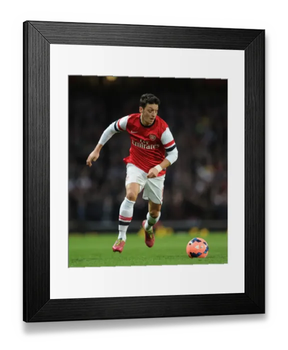 Framed Print : Mesut Ozil: Arsenal's FA Cup Hero against Liverpool, 2013-14 Framed Print : Mesut Ozil: Arsenal's FA Cup Hero against Liverpool, 2013-14