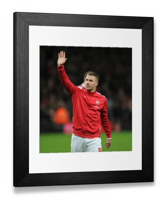 Framed Print : Arsenal's Emotional FA Cup Triumph: Podolski's Euphoric Celebration Over Liverpool Framed Print : Arsenal's Emotional FA Cup Triumph: Podolski's Euphoric Celebration Over Liverpool