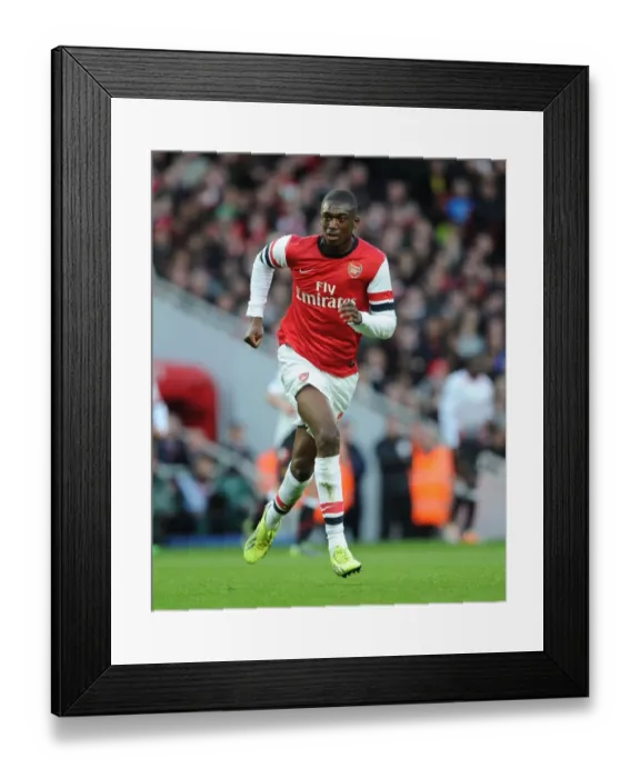 Framed Print : Yaya Sanogo in Action: Arsenal vs Liverpool, FA Cup 2013-14 Framed Print : Yaya Sanogo in Action: Arsenal vs Liverpool, FA Cup 2013-14