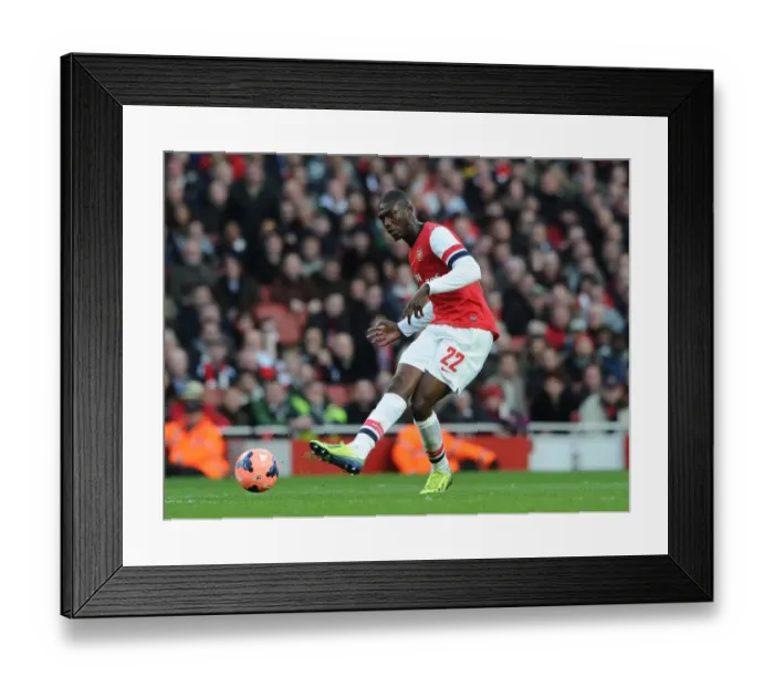 Framed Print : Yaya Sanogo in Action: Arsenal vs Liverpool, FA Cup 2013-14 Framed Print : Yaya Sanogo in Action: Arsenal vs Liverpool, FA Cup 2013-14
