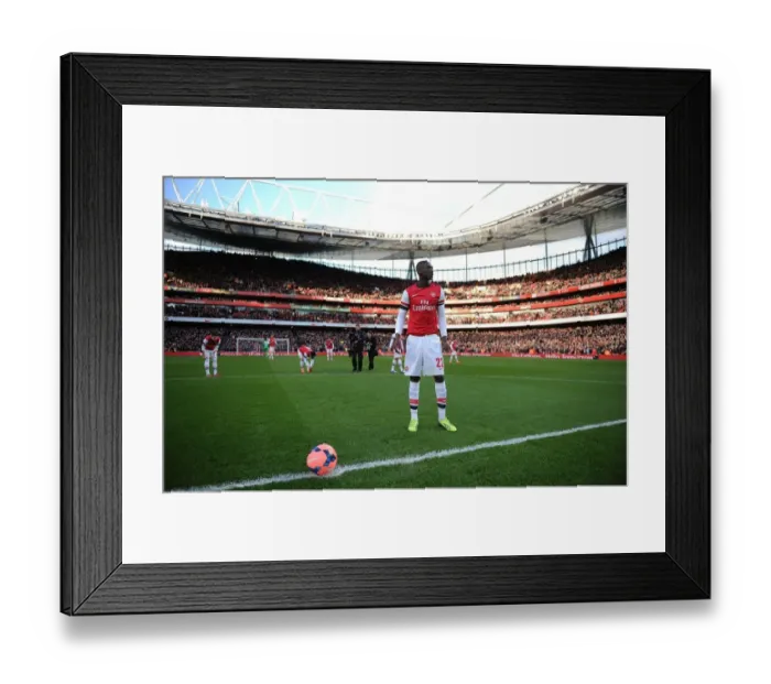 Framed Print : Yaya Sanogo: Arsenal's FA Cup Fifth Round Showdown Against Liverpool Framed Print : Yaya Sanogo: Arsenal's FA Cup Fifth Round Showdown Against Liverpool