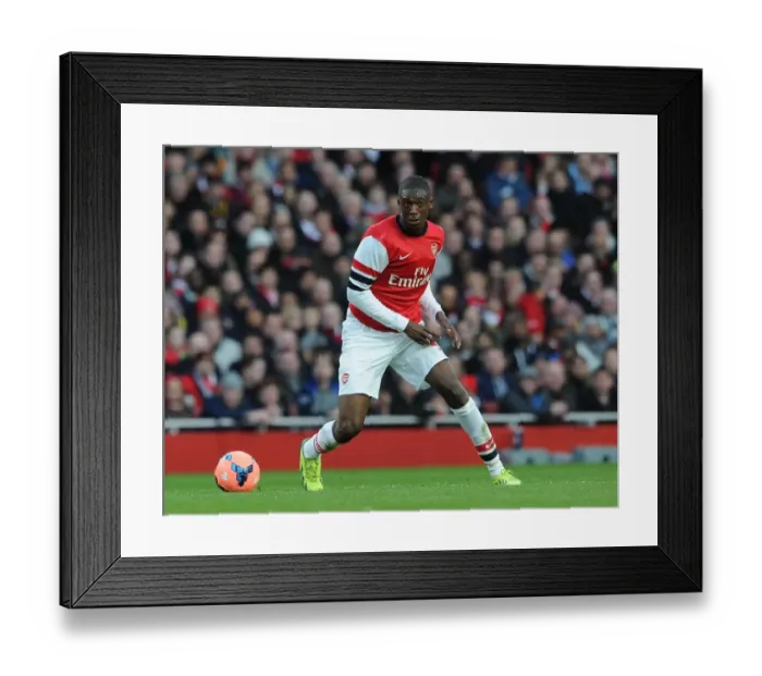 Framed Print : Yaya Sanogo in Action: Arsenal vs Liverpool, FA Cup 2013-14 Framed Print : Yaya Sanogo in Action: Arsenal vs Liverpool, FA Cup 2013-14