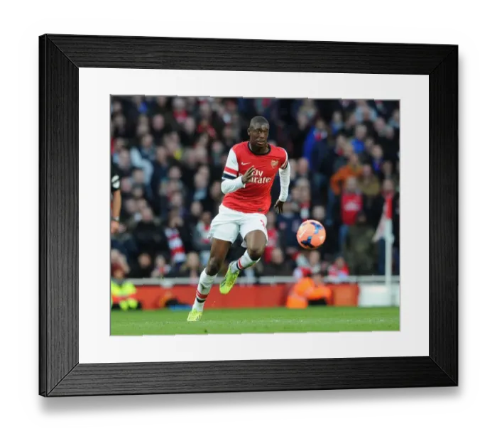 Framed Print : Yaya Sanogo in Action: Arsenal vs Liverpool, FA Cup 2013-14 Framed Print : Yaya Sanogo in Action: Arsenal vs Liverpool, FA Cup 2013-14