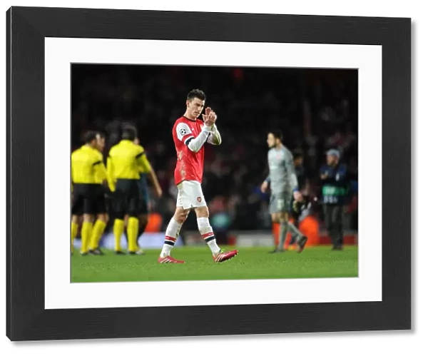 Laurent Koscielny (Arsenal). Arsenal 0: 2 Bayern Munich. UEFA Champions League. Round of 16, 1st Leg