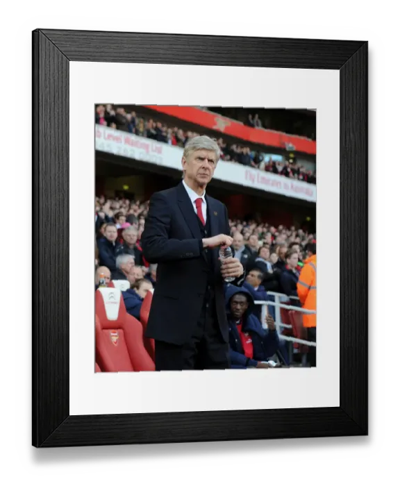 Framed Print : Arsene Wenger: Arsenal Manager Before Arsenal vs Sunderland, Premier League 2013-14 Framed Print : Arsene Wenger: Arsenal Manager Before Arsenal vs Sunderland, Premier League 2013-14