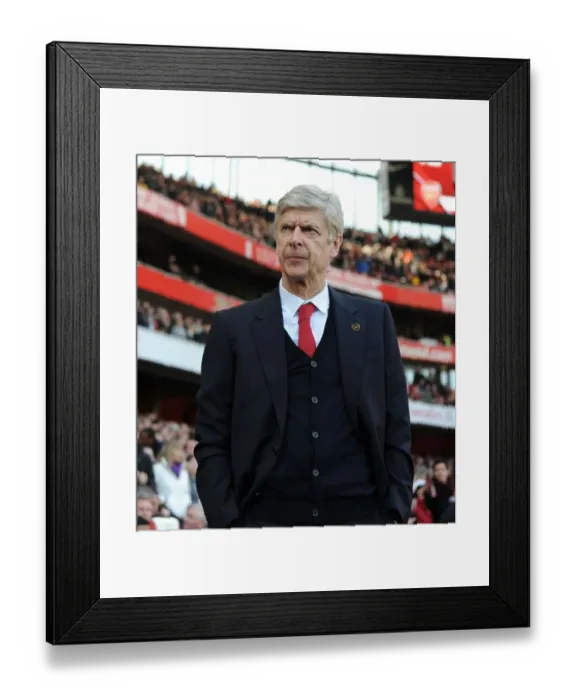 Framed Print : Arsene Wenger: Arsenal Manager before Arsenal vs Sunderland, Premier League 2013-14 Framed Print : Arsene Wenger: Arsenal Manager before Arsenal vs Sunderland, Premier League 2013-14