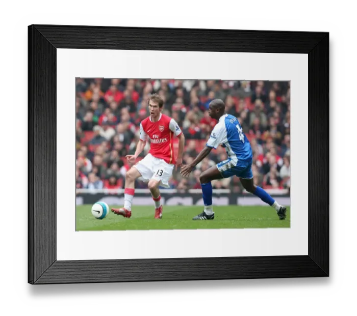 Framed Print : Arsenal's Hleb Shines in 2:0 Victory over Reading in the Premier League, Emirates Stadium, 19 / 4 / 08