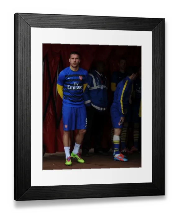 Framed Print : Arsenal vs Stoke City: Premier League Battle at Britannia Stadium (March 2014)