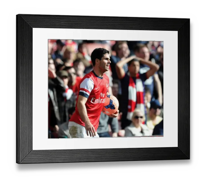 Framed Print : Mikel Arteta Leads Arsenal in FA Cup Quarter-Final Clash Against Everton Framed Print : Mikel Arteta Leads Arsenal in FA Cup Quarter-Final Clash Against Everton