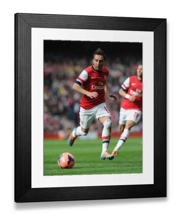 Framed Print : Santi Cazorla in Action: Arsenal vs. Everton - FA Cup Quarter-Final Framed Print : Santi Cazorla in Action: Arsenal vs. Everton - FA Cup Quarter-Final