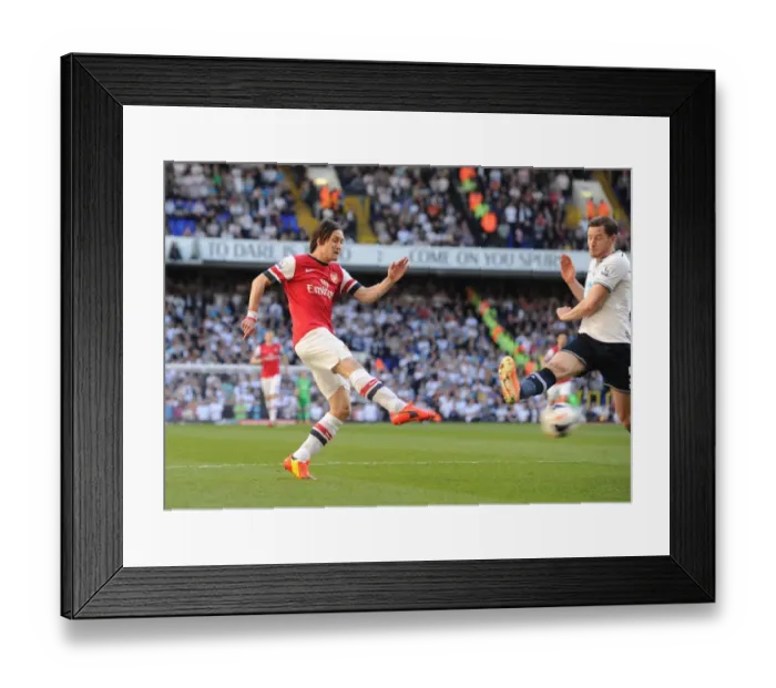 Framed Print : Rosicky Stuns Spurs: The Moment Tomas Rosicky Scores Past Vertonghen (Tottenham vs Arsenal, Premier League 2013-14) Framed Print : Rosicky Stuns Spurs: The Moment Tomas Rosicky Scores Past Vertonghen (Tottenham vs Arsenal, Premier League 2013-14)