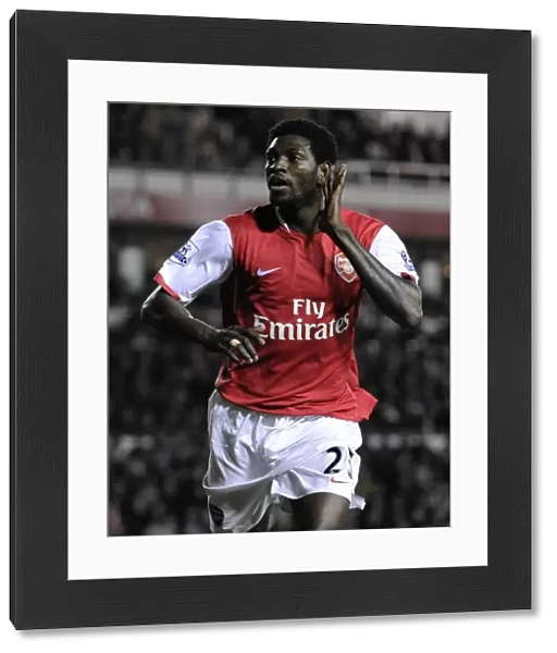 Adebayor's Triumph: The Thrilling Moment of Arsenal's 3rd Goal vs. Derby in the Premier League (28 / 4 / 2008)