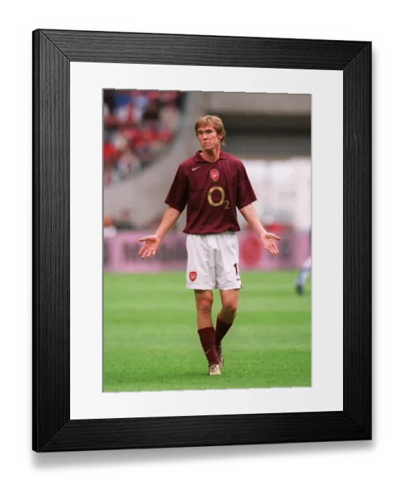 Framed Print : Alex Hleb Scores the Winning Goal: Arsenal's Victory over Porto at the Amsterdam Tournament, 2005 Framed Print : Alex Hleb Scores the Winning Goal: Arsenal's Victory over Porto at the Amsterdam Tournament, 2005