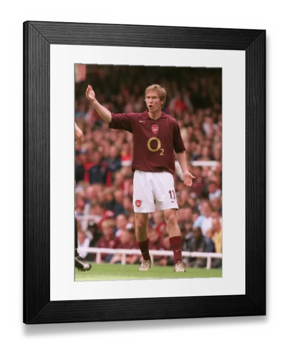 Framed Print : Alex Hleb Scores for Arsenal: 2-0 Newcastle United, FA Premier League, Highbury, London, 14 / 8 / 05 Framed Print : Alex Hleb Scores for Arsenal: 2-0 Newcastle United, FA Premier League, Highbury, London, 14 / 8 / 05