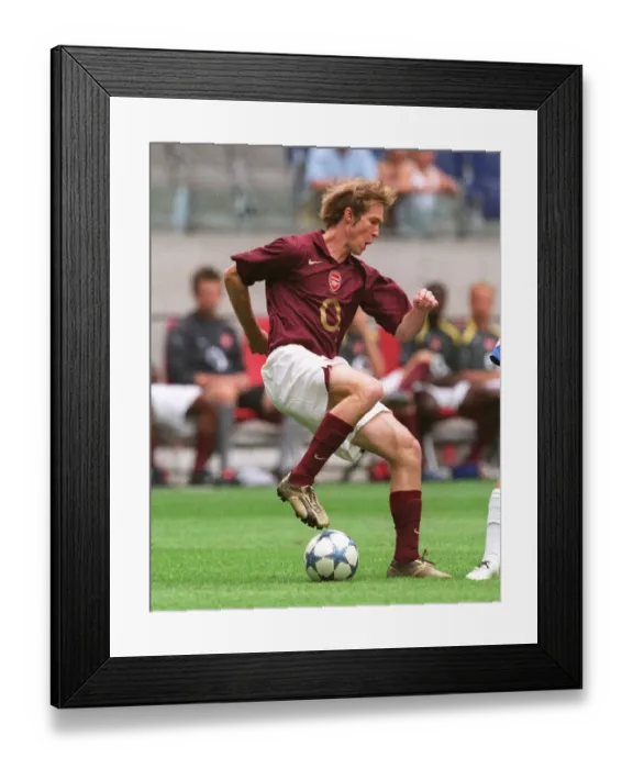 Framed Print : Alex Hleb's Game-Winning Goal: Arsenal's Triumph at the Amsterdam Tournament vs. Porto, Ajax Arena, Amsterdam, Holland, July 31, 2005