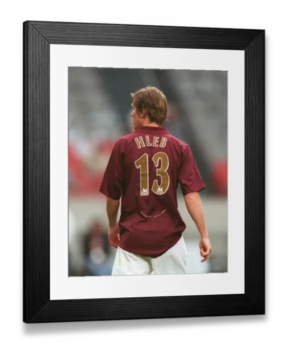 Framed Print : Alex Hleb's Game-Winning Goal: Arsenal's Victory at the Amsterdam Tournament vs. Porto, 2005