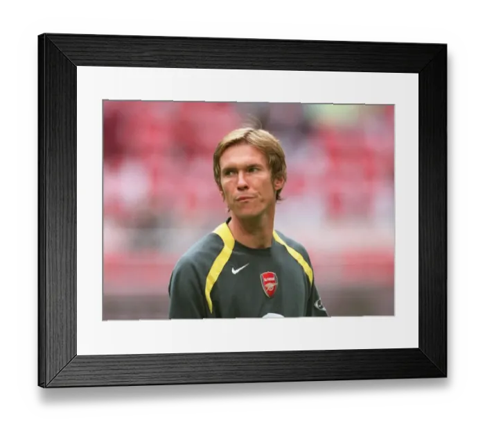 Framed Print : Alex Hleb's Game-Winning Goal: Arsenal's Triumph at Amsterdam Tournament vs. Porto, 2005